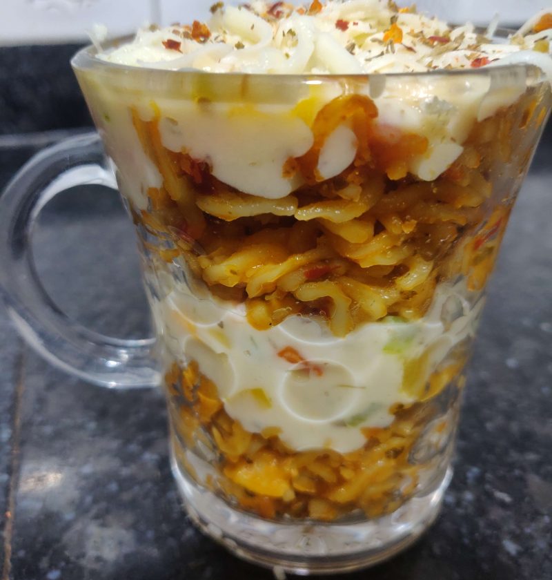 Creamy,Cheesy,Vegetable Cuppa Maggi